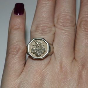 Slane Bee Diamond Ring Size 6